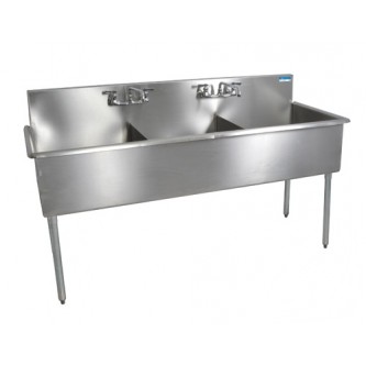 Sink (3 Compartments 24"x24")