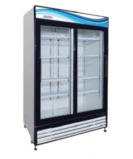 Sliding Glass Door Reach-In Refrigerator (Serv-Ware)