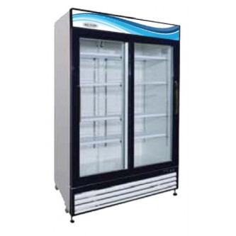 Sliding Glass Door Reach-In Refrigerator (Serv-Ware)