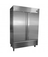 Double S/S Reach-In Freezer (49 cu.ft) (Serv-Ware)