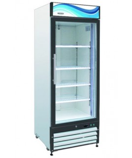 Glass Door Reach-In Single Door Refrigerator | 23 cu. ft. (Serv-Ware)