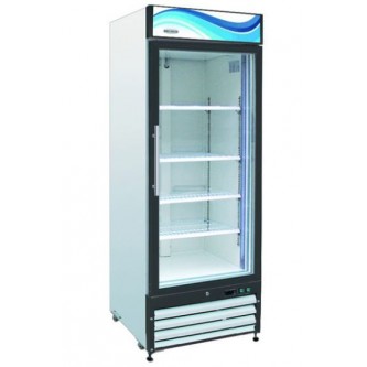 Glass Door Reach-In Single Door Refrigerator | 23 cu. ft. (Serv-Ware)