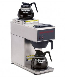 Pourover Coffee Brewer w/ 2 Warmers (Grindmaster)