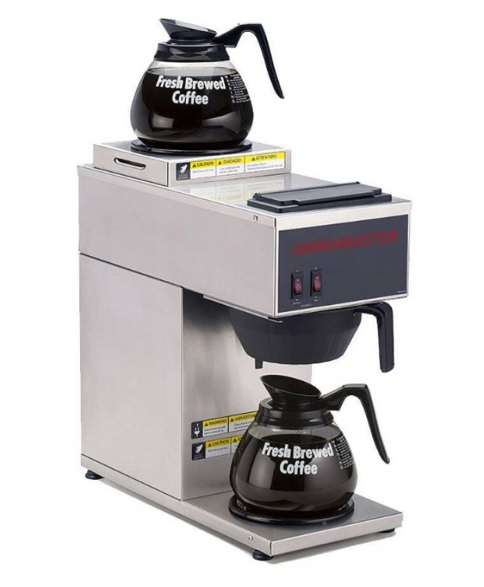 Pourover Coffee Brewer w/ 2 Warmers (Grindmaster)