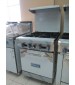 Restaurant Range, Gas, (4) lift off top burners with oven