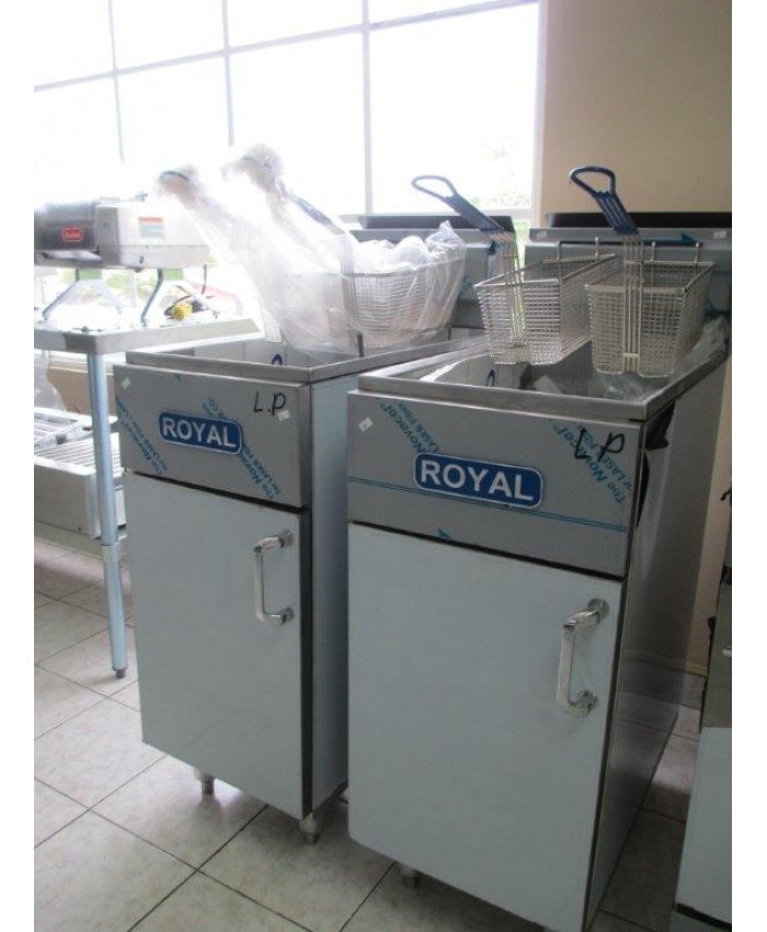 50 lbs Deep Fryer (Gas) (Royal)