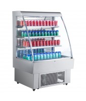 40" Open Refrigerated Merchandiser Grab and Go Display Case (Marchia)