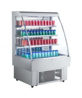 40" Open Refrigerated Merchandiser Grab and Go Display Case (Marchia)