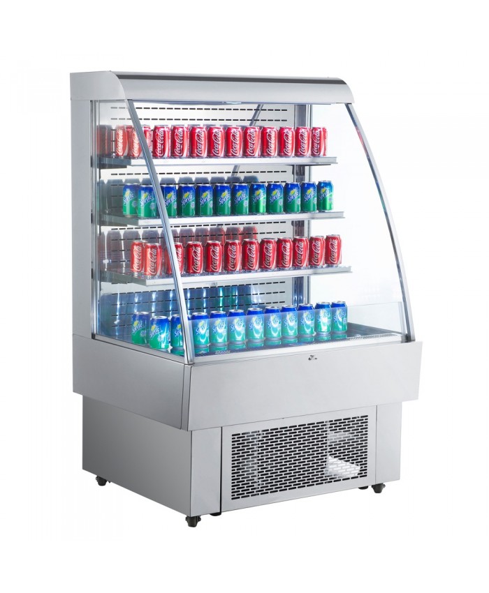 40" Open Refrigerated Merchandiser Grab and Go Display Case (Marchia)