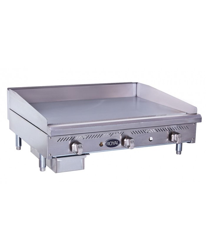 48" Griddle (Gas) (Royal)