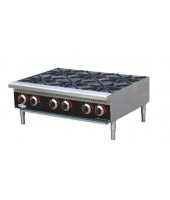 6 Burner Hot Plate (Gas) 36" (Serv-Ware)