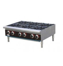 4 Burner Hot Plate 24" (Gas) (Serv-Ware)