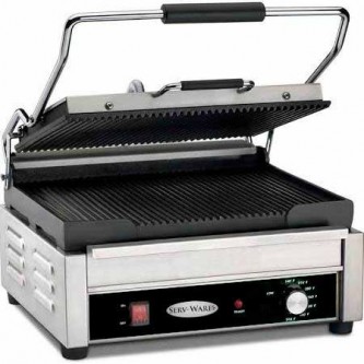Single Electric Panini Grill (Serv-Ware)