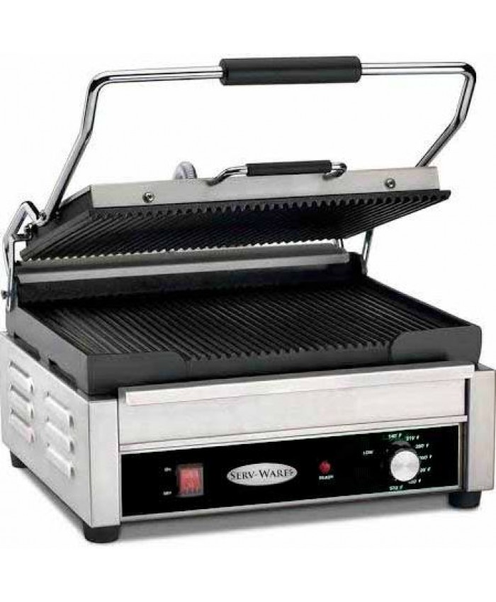 Single Electric Panini Grill (Serv-Ware)