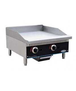 2 Burner Griddle 24" (Gas) (Serv-Ware)