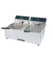 6 L Countertop Double Tank Fryer (Electric) (Adcraft)