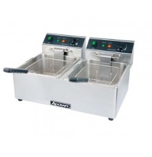 6 L Countertop Double Tank Fryer (Electric) (Adcraft)