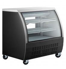 48" Refrigerated Curved Glass Display Case (COLD)