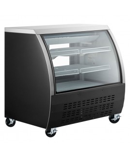 48" Refrigerated Curved Glass Display Case (COLD)