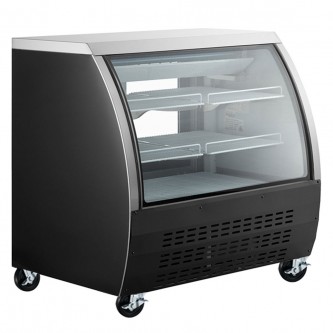 48" Refrigerated Curved Glass Display Case (COLD)