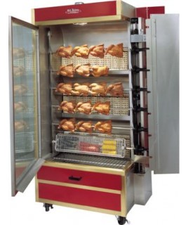 28-35 Chicken Commercial Rotisserie Oven Machine (Old Hickory)