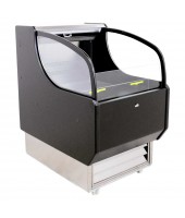 26" Black Low Profile Horizontal Display Case Merchandiser (Marchia)